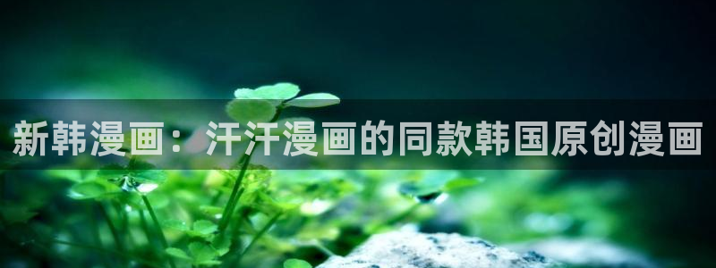 囧次元ios网页版：新韩漫画：汗汗漫画的同款韩国原创漫画