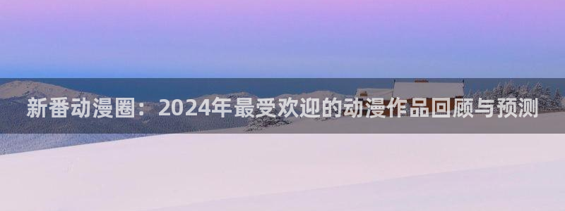 囧囧次元：新番动漫圈：2024年最受欢迎的动漫作品回顾与预测